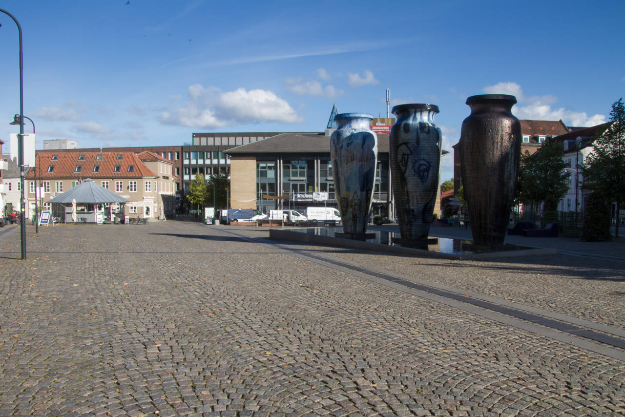 Hestetorvet med Roskildekrukkerne