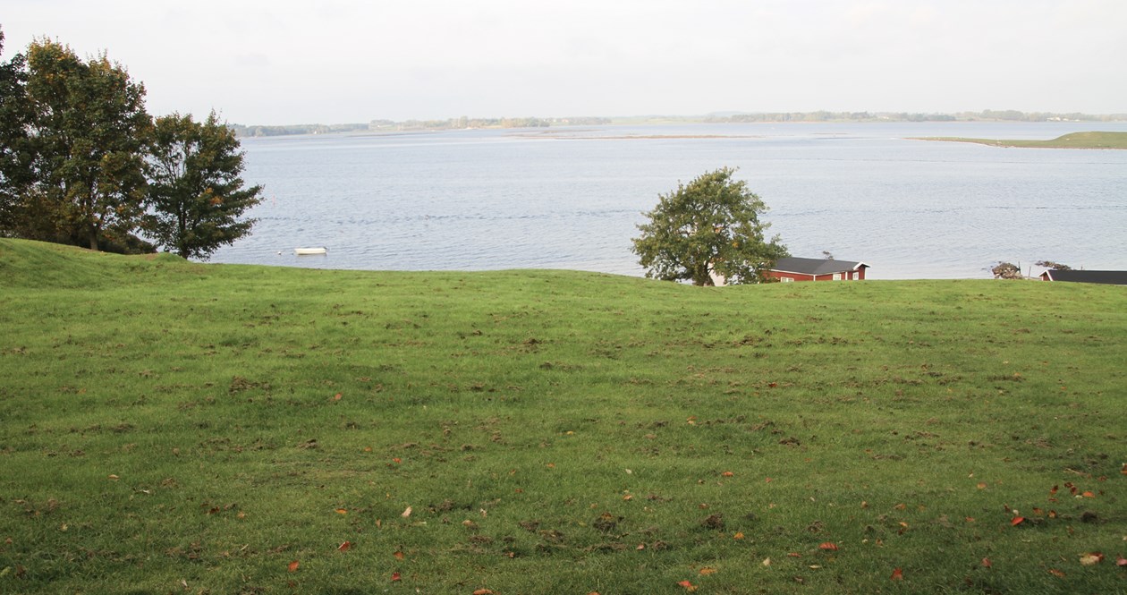 Klinten i Jyllinge med Roskilde Fjord i baggrunden