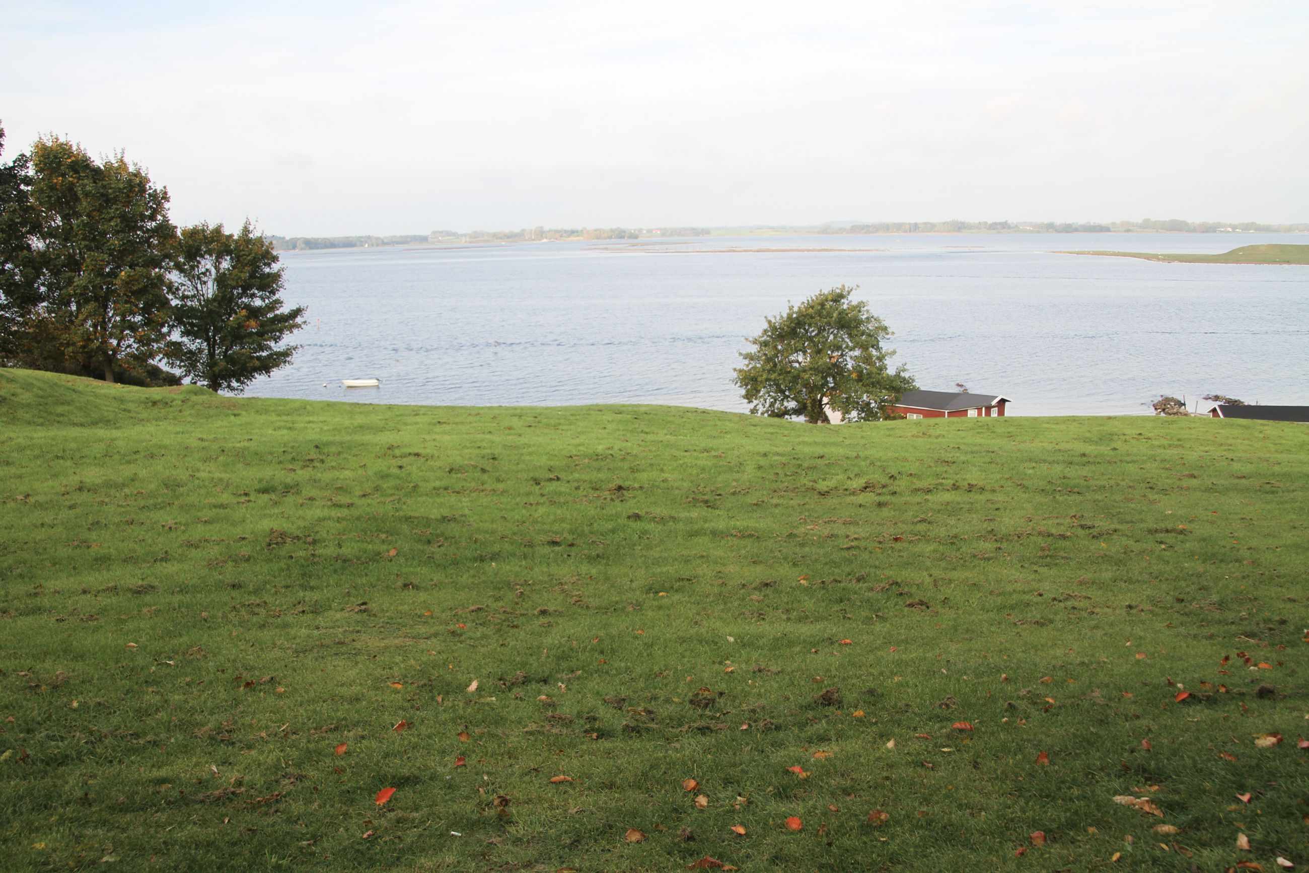 Klinten i Jyllinge med Roskilde Fjord i baggrunden