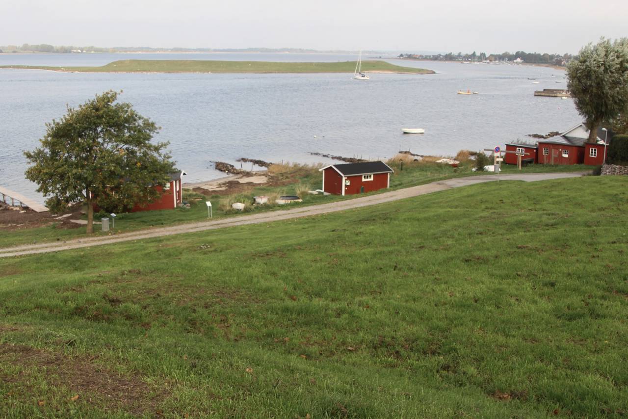 Klinten i Jyllinge med fjorden i baggrunden