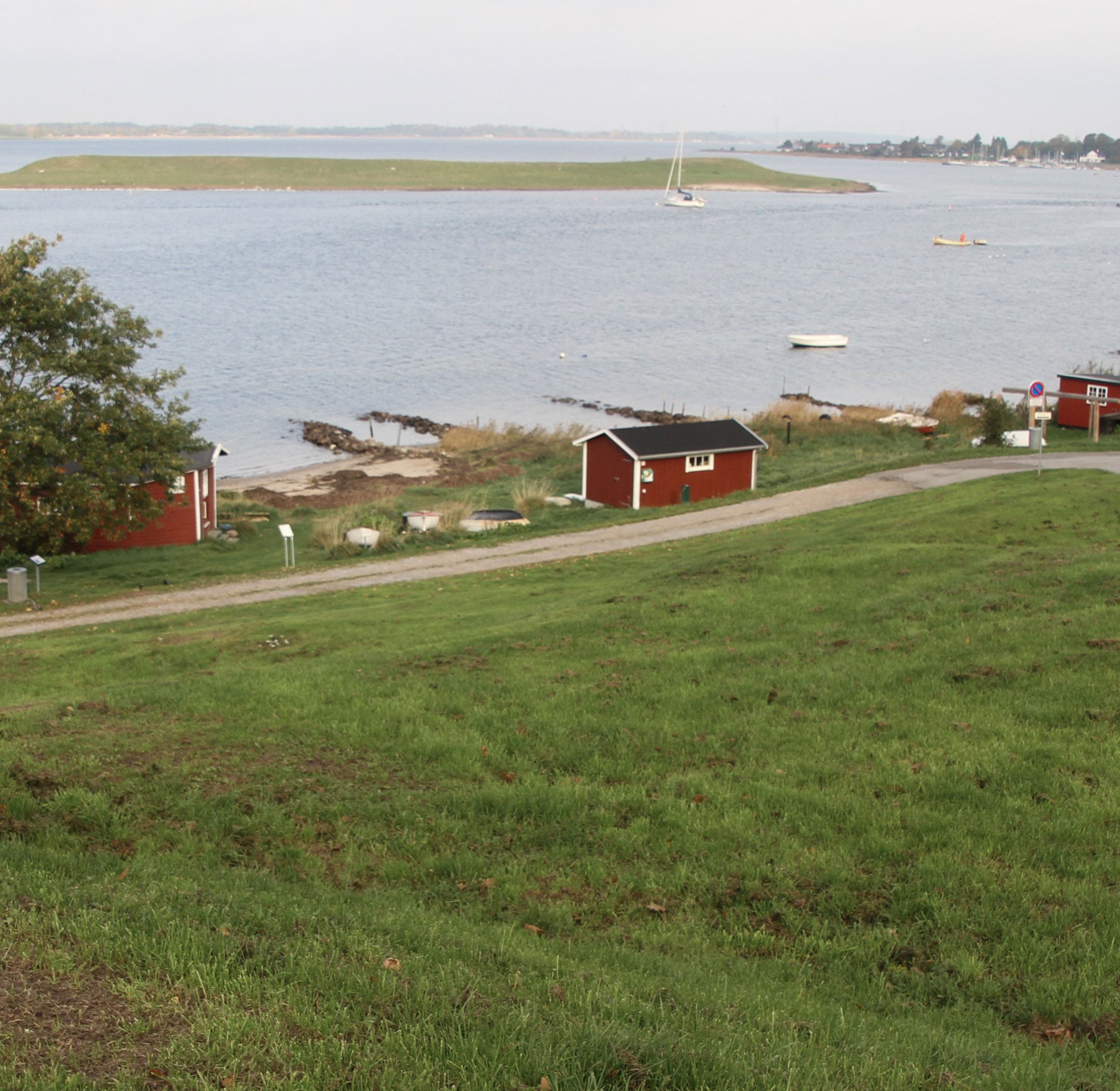 Klinten i Jyllinge med fjorden i baggrunden
