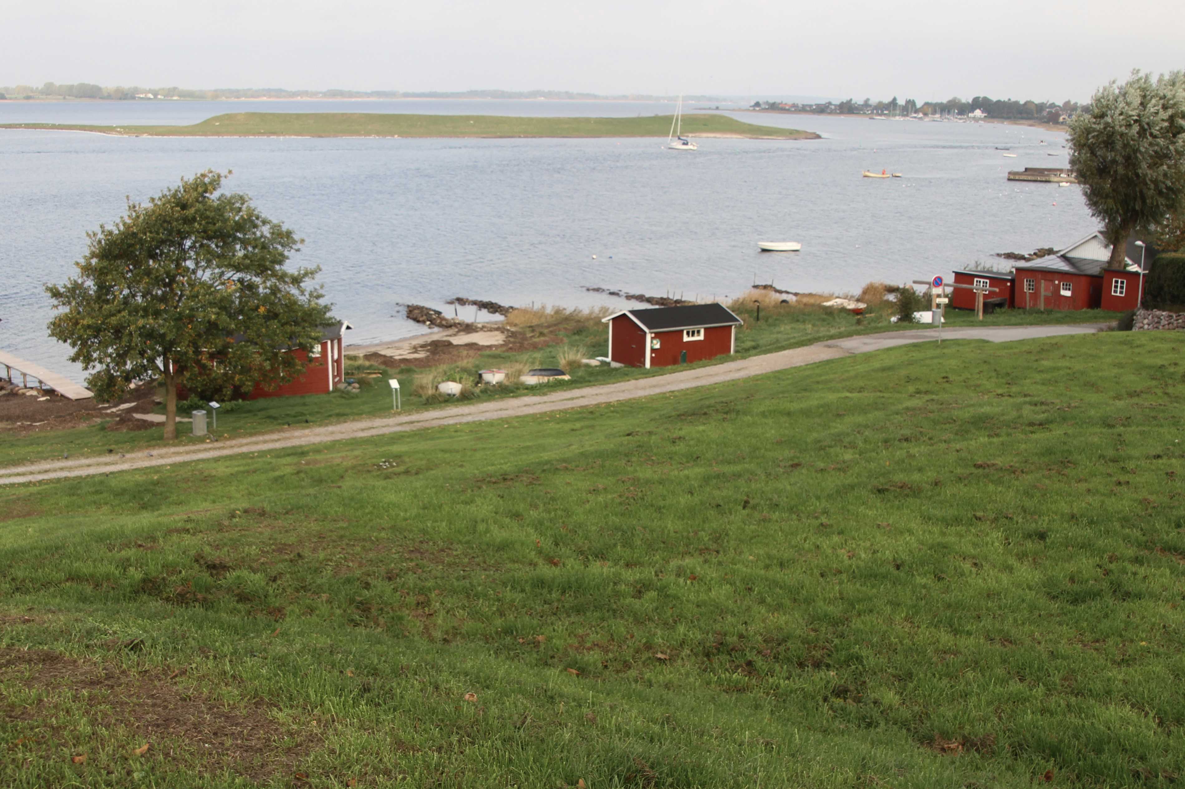 Klinten i Jyllinge med fjorden i baggrunden