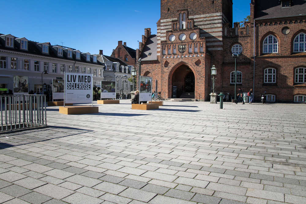 Stændertorvet med Byens hus i baggrunden